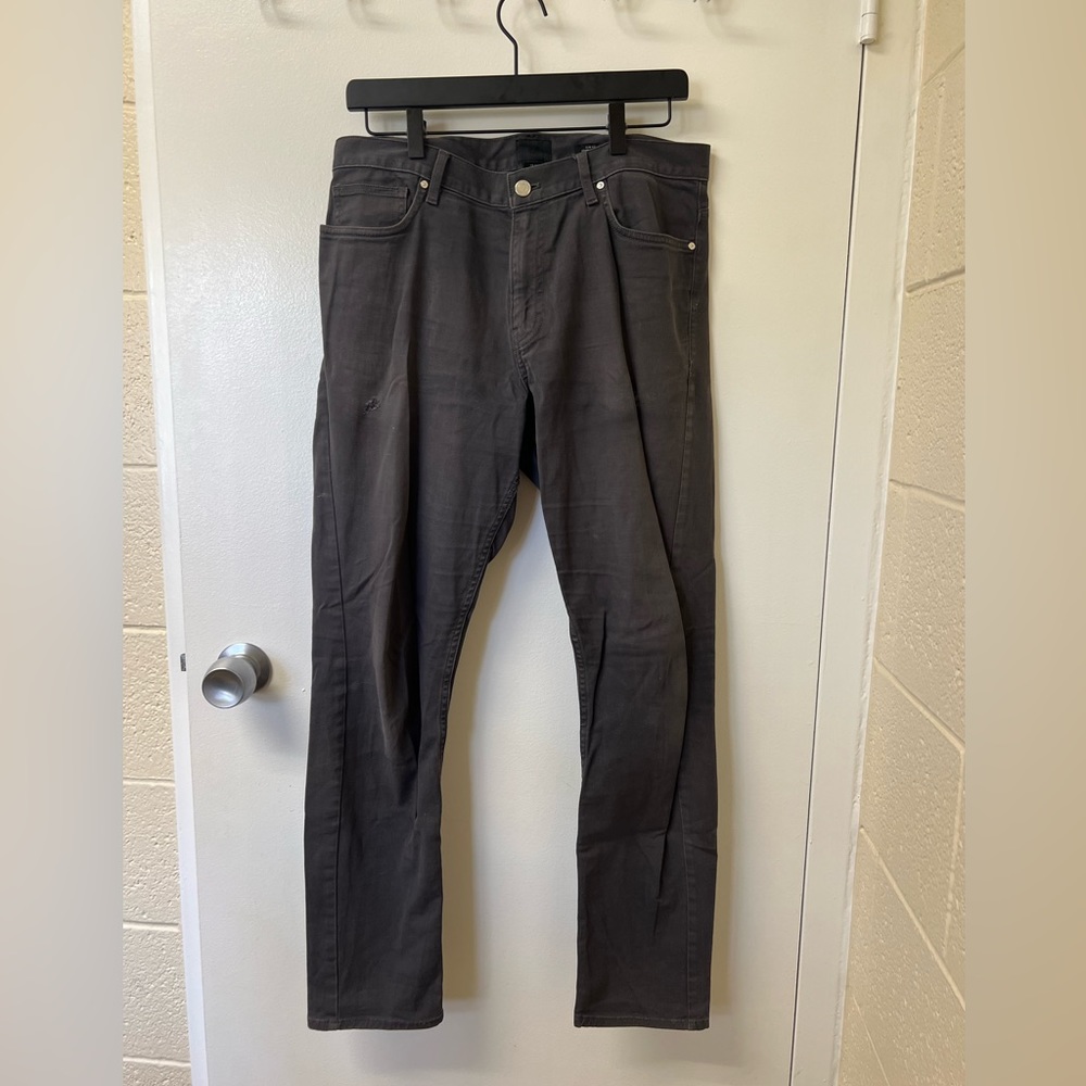 Slim Fit Dark Grey Jeans